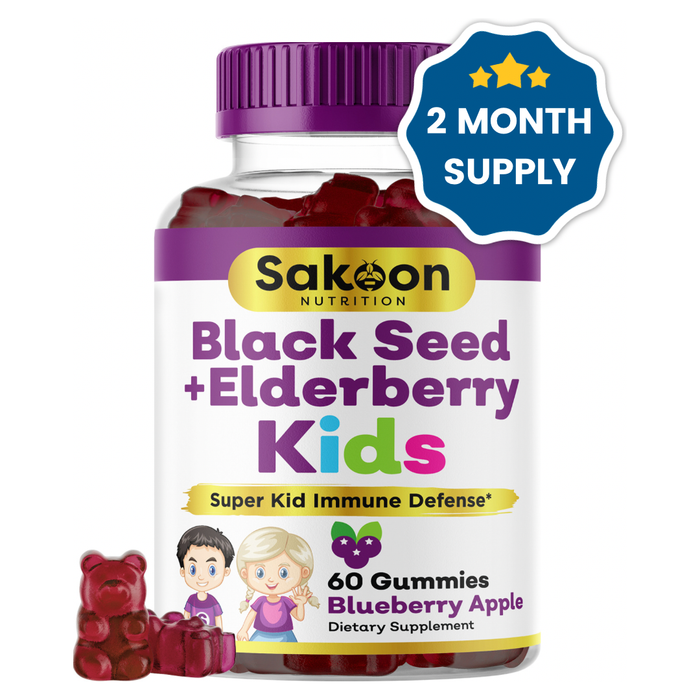 Kids Black Seed + Elderberry Gummies