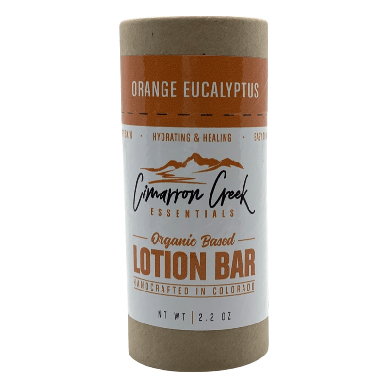 Cimarron Creek Essentials Orange Eucalyptus Organic Lotion Bar 2oz Lotion & Moisturizer