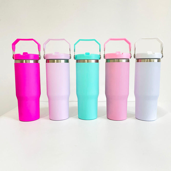 Ready to Ship | The Debbie - 30oz Matte Macaron Sublimation Stainless Steel Tumbler (Copy)