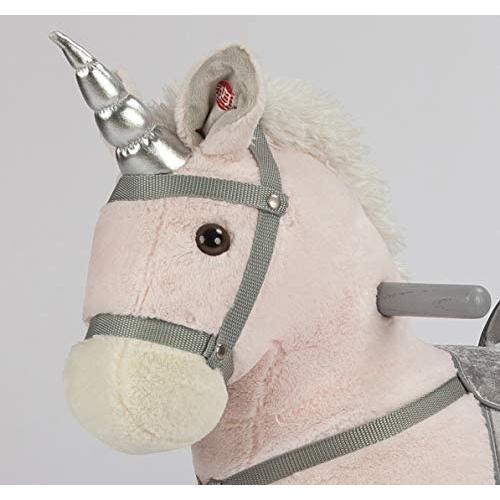 Shopbobbys Joon Rocking Horse Unicorn With Stars, Pink