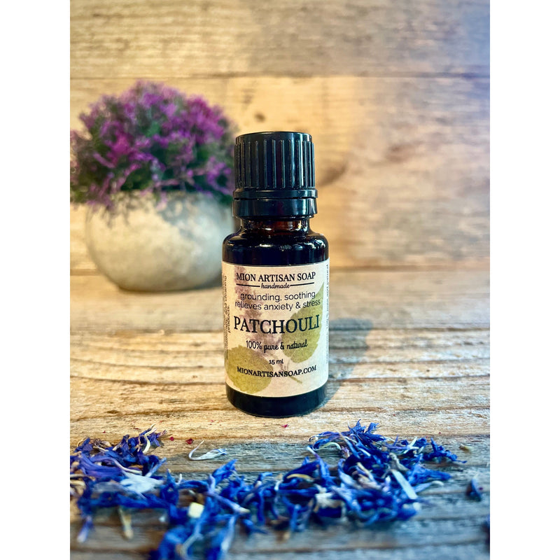MION Artisan Soap Co. Patchouli Essential Oil | Grounding, Natural Tranquility