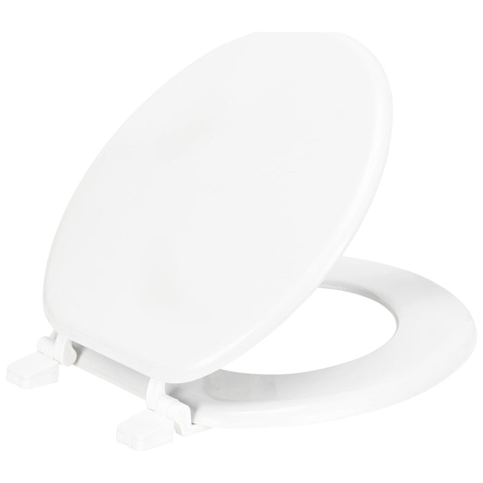 Shopbobbys Premius Wood Toilet Seat, Standard Round, 17 Inches