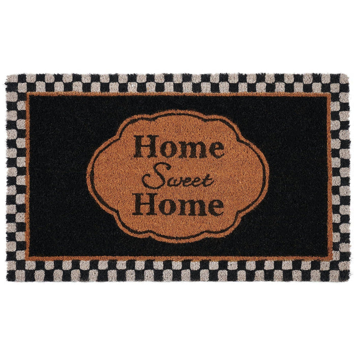 Achim Printed Home Sweet Home Coir Doormat, 18x30 Inches