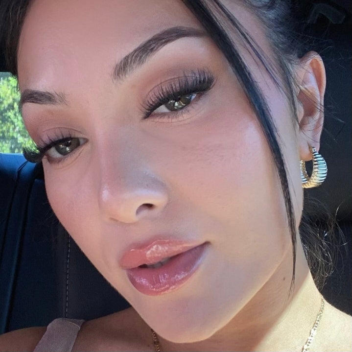 Pink Purée Luna Strip Lashes