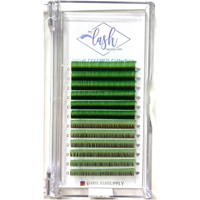 My Lash Supply - My Lash Supply - Green Velvet Colored Collection 0.07