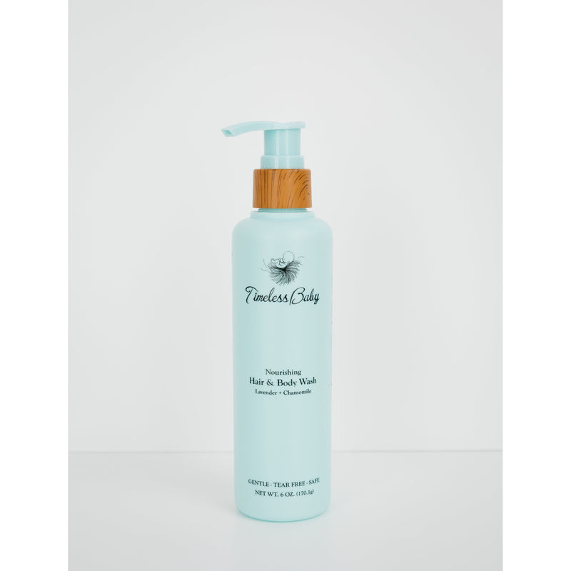 Timeless Organics Skin Care Nourishing Hair & Body Wash Light Gray