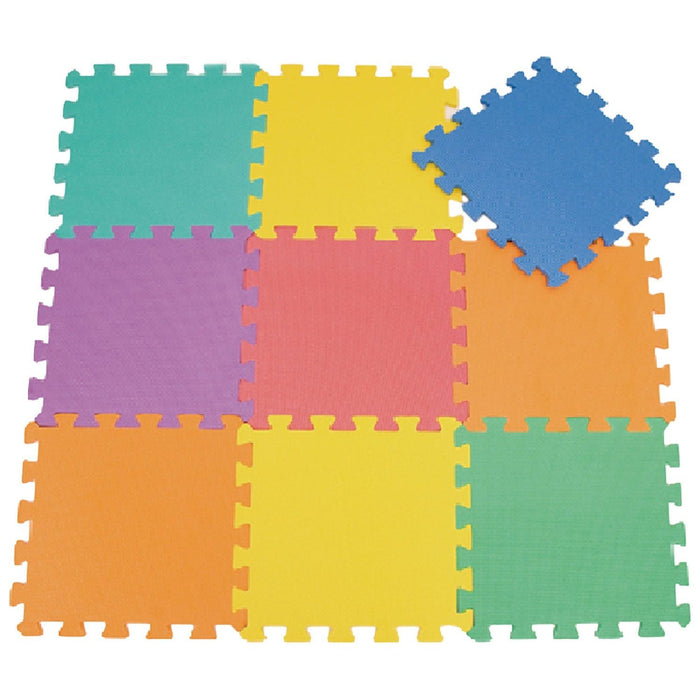 Shopbobbys Premius 9 Piece Kids Connecting Foam Floor Mat, Ages 2+