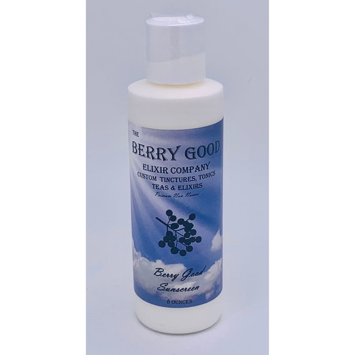 the berry good elixir company - the berry good elixir company - Berry Good Sunblock 8 oz bottle