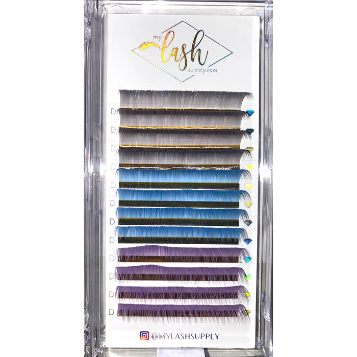 My Lash Supply - My Lash Supply - Mixed Colors Velvet Colored Collection 0.05