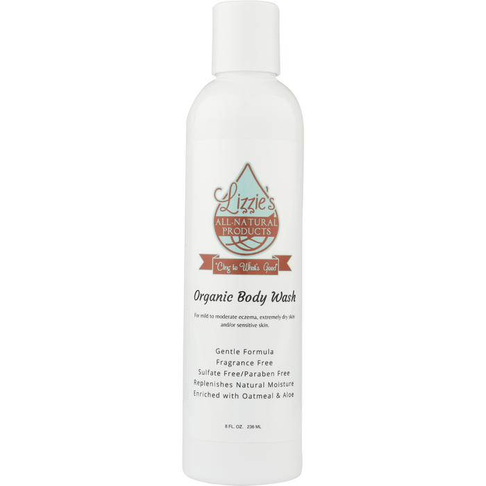 Lizzie'S All-Natural Products - Body Wash Organic Unscented