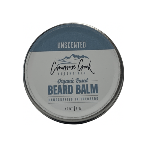 Cimarron Creek Essentials - Unscented Organic Beard Balm 2oz