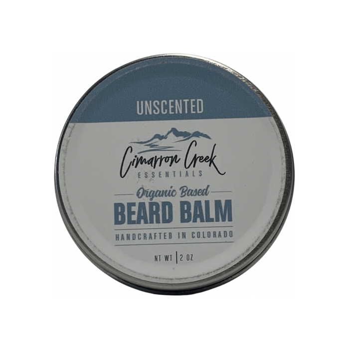 Cimarron Creek Essentials - Unscented Organic Beard Balm 2oz