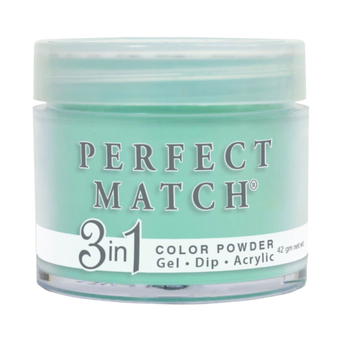 Lechat perfect match - PMDP076N Green Tambourine - 3in1 Gel Dip Acrylic 1.48oz