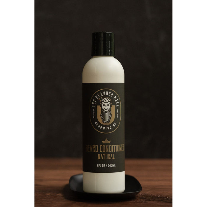 The Bearded Mack Grooming Co Beard Conditioner - Natural (Unscented)