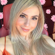 Pink Purée Daisy Strip Lashes