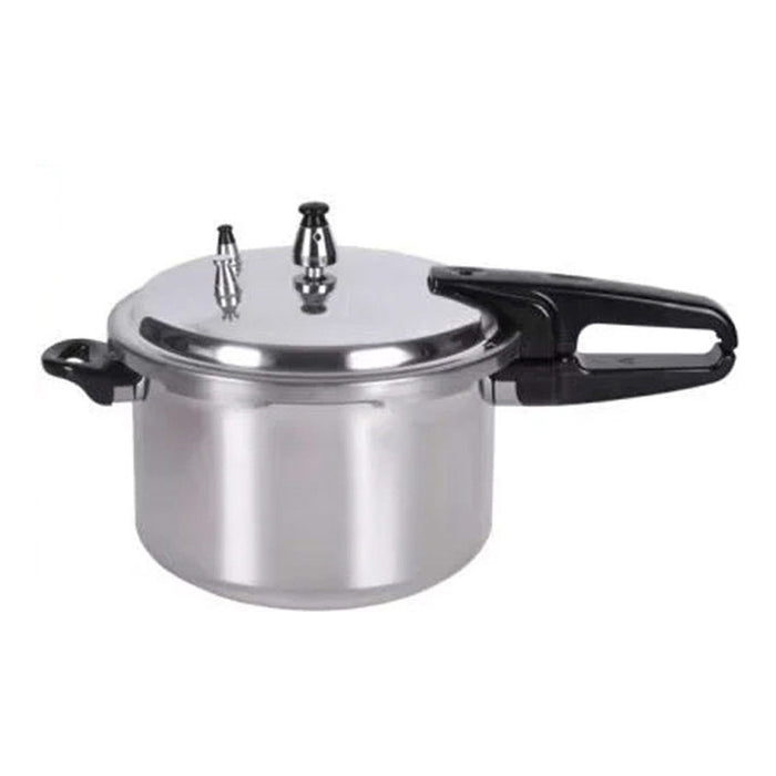 Shopbobbys Premius Polished Aluminum Pressure Cooker With Handle