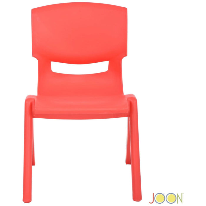 Shopbobbys Joon Stackable Plastic Kids Learning Chairs, 20.5X12.75X11 Inches, 2-Pack