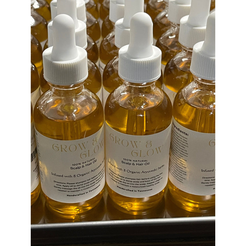 Lustful Bath, LLC LUSTFUL GLO SCALP & HAIR GROWTH OIL Hair Growth Oil