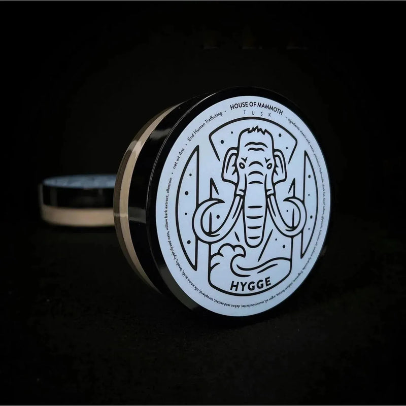 House of Mammoth House of Mammoth Hygge v2 Shaving Collection Shaving Set Light Steel Blue Shaving Soap 4oz