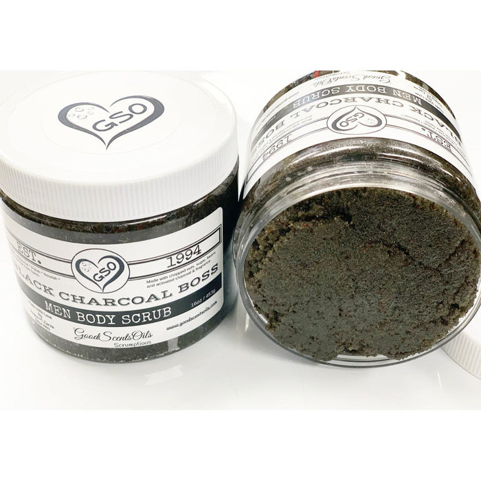 Good Scents Oils Black Charcoal Boss Body Scrub (Men)