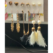 Mill's Beauty Supply Fashion Tassel Earring Sets