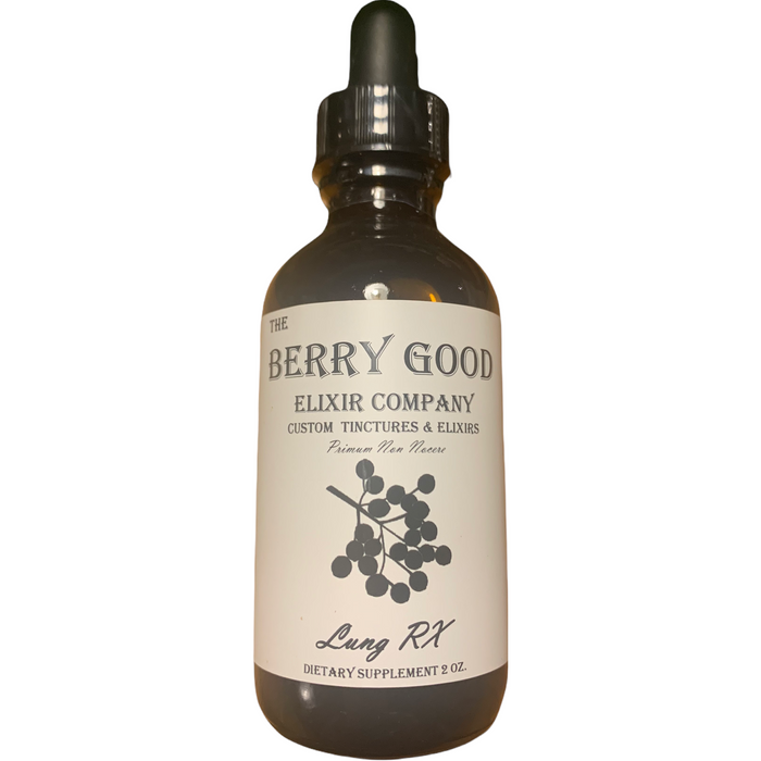 the berry good elixir company - Lung RX 2oz. 