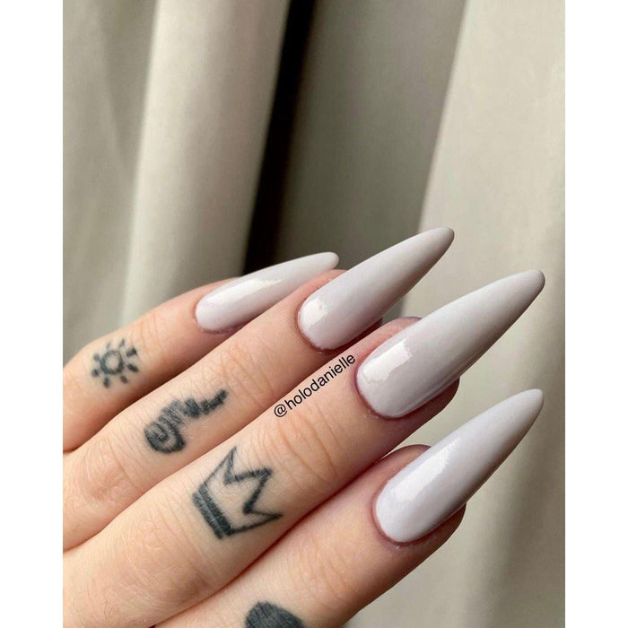 Twinkled T - Gel Extension Tips - Stiletto ♥︎ Cream ♥︎ Long