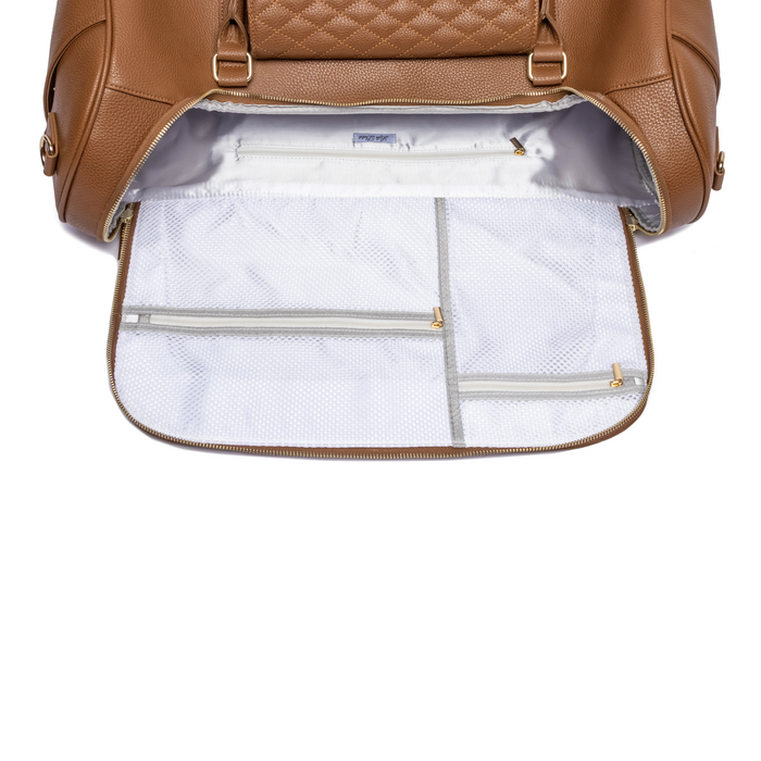 Monaco Travel Bag | Caramel Brown