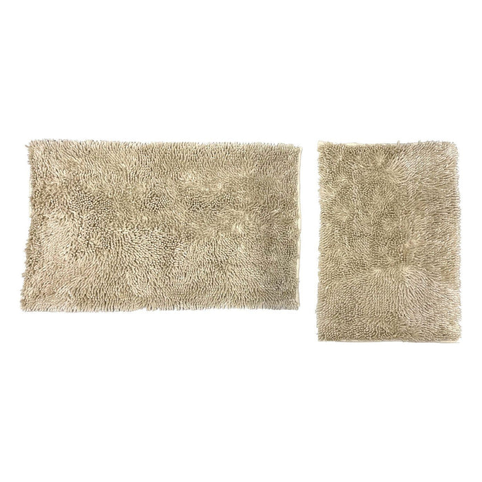 Shopbobbys Premius Baldwin 2-Piece Chenille Bath Mat Set, 20X32, 17X24 Inches