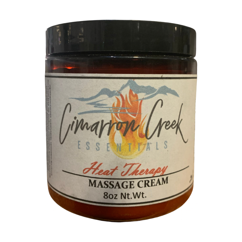 Cimarron Creek Essentials Heat Therapy Massage Cream 8oz Massage & Relaxation