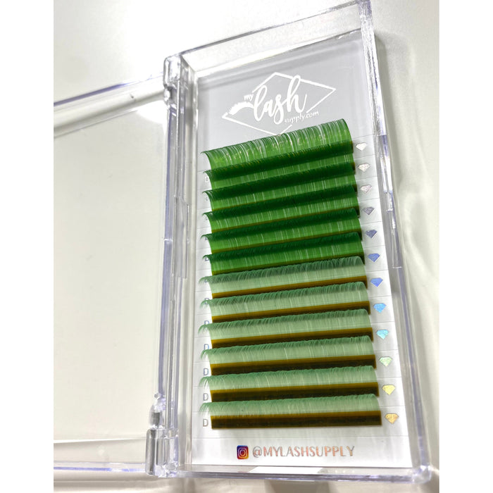 My Lash Supply - My Lash Supply - Green Velvet Colored Collection 0.07