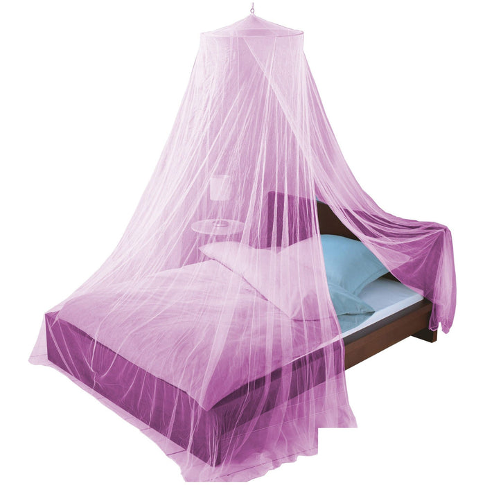 Shopbobbys Just Relax Elegant Mosquito Net Bed Canopy Set, Pink, Twin-Full