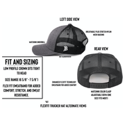 Artius Man Artius Man Flexfit Trucker Snapback - Charcoal/Black
