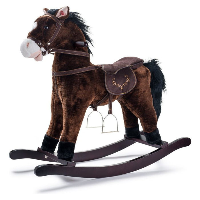 Shopbobbys Joon Rocking Horse Pony, Dark Brown