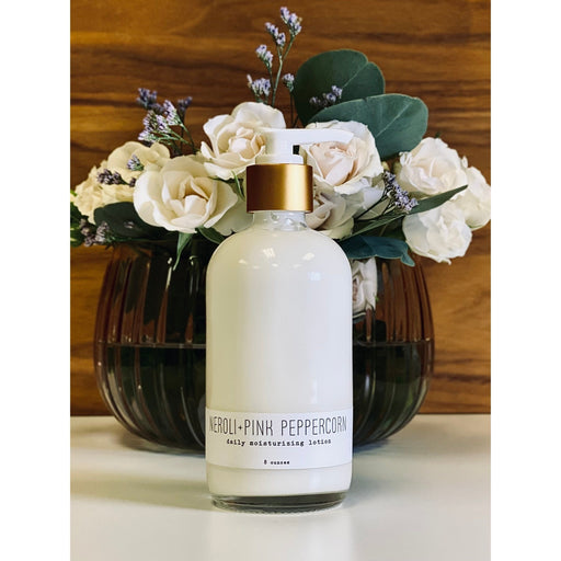 handmade. la conner Luxury Moisturizing Lotion - Neroli + Pink Peppercorn Ladies