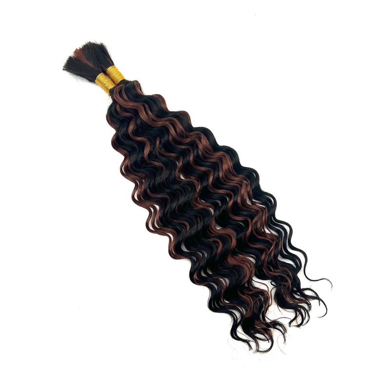 VIP Extensions Unique's Human Hair New Deep Bulk 18''