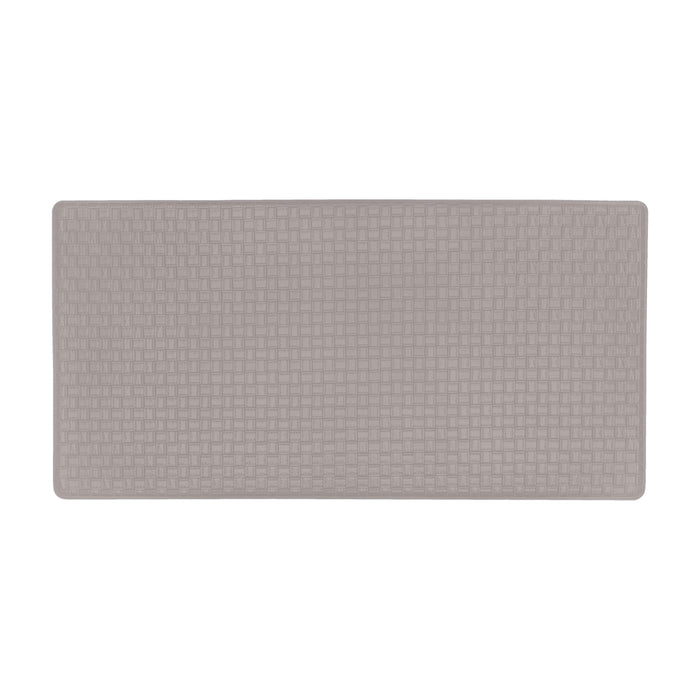 Achim Woven-Embossed Faux-Leather Anti-Fatigue Mat, 20x39 Inches