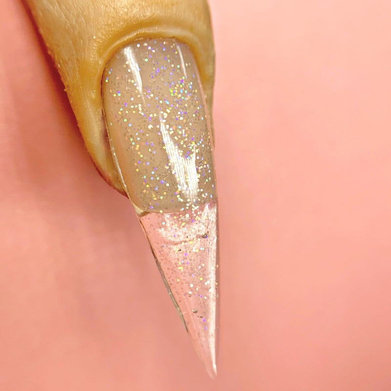 Red Iguana LLC Clear Holo Glitter Nail Art