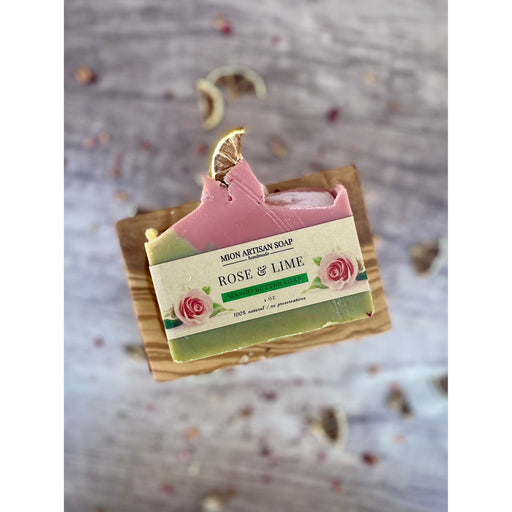 MION Artisan Soap Co. Rose & Lime | Mango Butter Soap