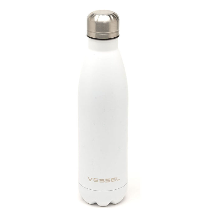 Shopbobbys Premius Vessel Vacuum Insulated Stainless Steel Hydration Flask Bottle, 17 Ounce