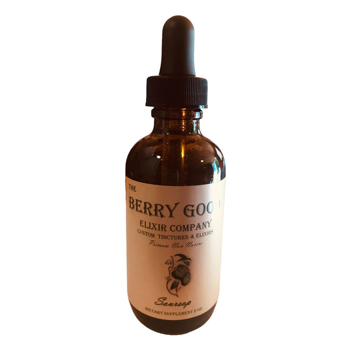 The Berry Good Elixir Co - Soursop (Graviola leaf) 2oz.