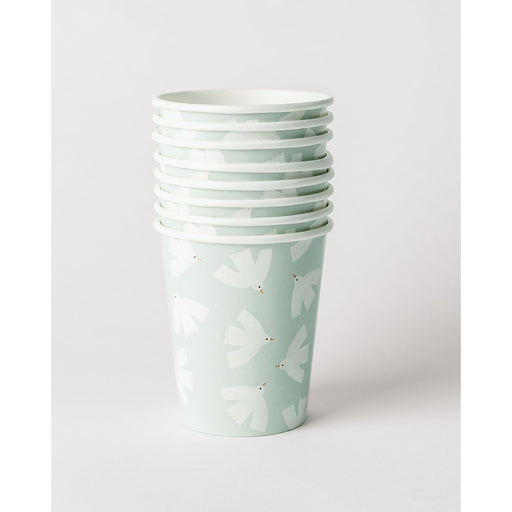 Be A Heart Holy Spirit Dove Paper Cups Disposable Tableware