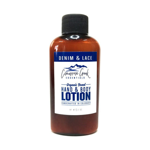 Cimarron Creek Essentials - Denim & Lace Organic Hand & Body Lotion 2oz