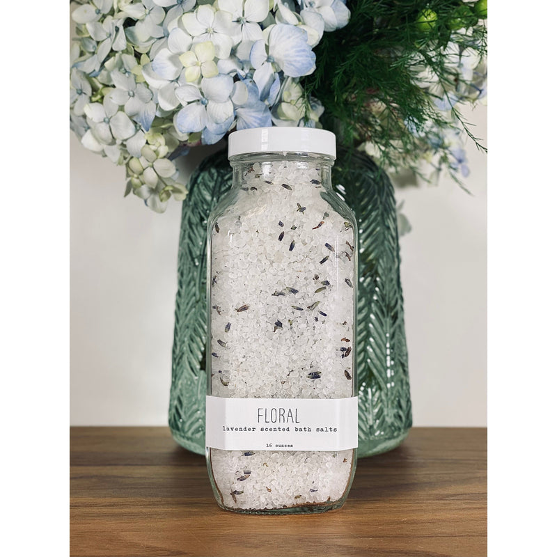 handmade. la conner Bath Salt - Floral Bath Salts