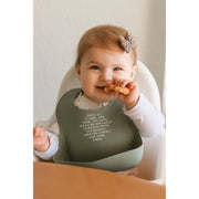 Be A Heart Meal Blessing Silicone Bib Bibs