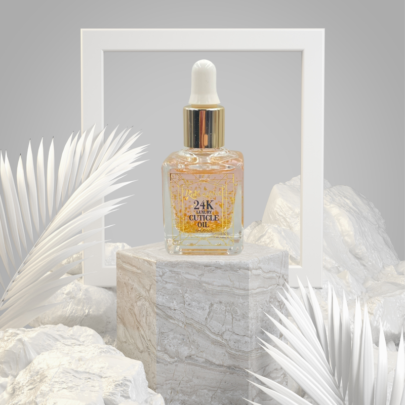 Red Iguana LLC Luxury 24K Cuticle Oil Nail Prep