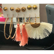 Mill's Beauty Supply Fashion Tassel Earring Sets