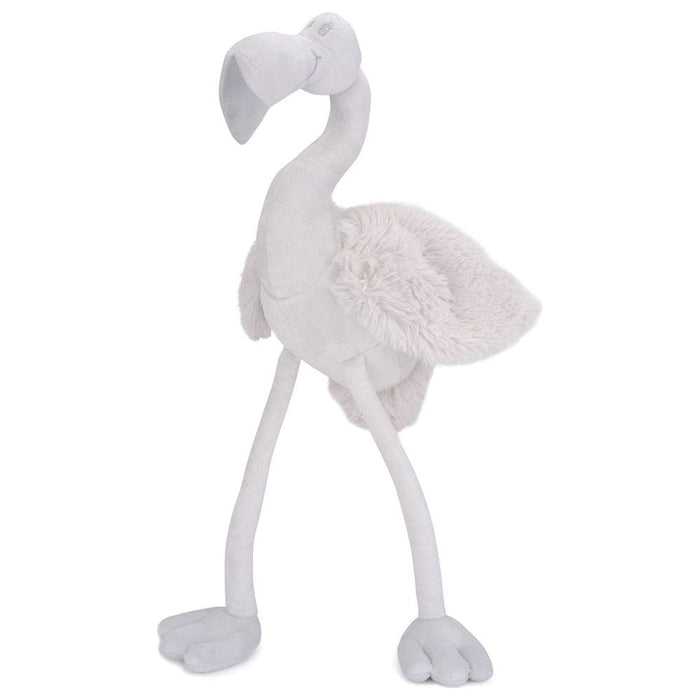 Shopbobbys Joon Beaky The Flamingo Stuffed Animal, Light Grey, 9.5 Inches