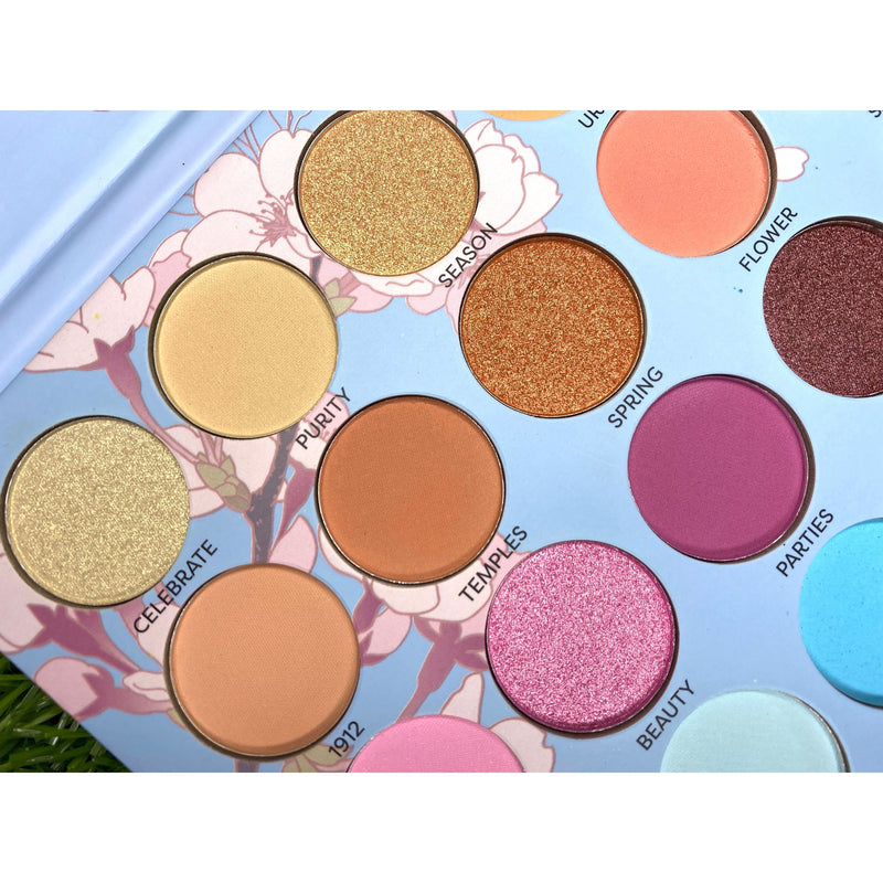 Prolux Cosmetics Cherry Blossom Eyeshadow Palette Eyeshadow Palette