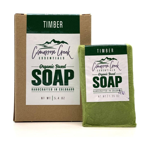 Cimarron Creek Essentials Timber Organic Bar Soap 5.4oz Bath & Body